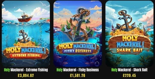 888 Casino Holy Mackerel