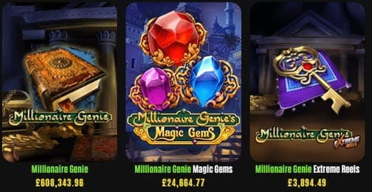 888 Casino Millionaire Genie