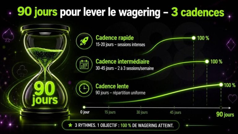 888 Casino rythmes Wagering